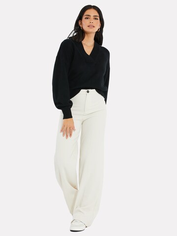 Threadbare Sweater 'Bloom' in Black