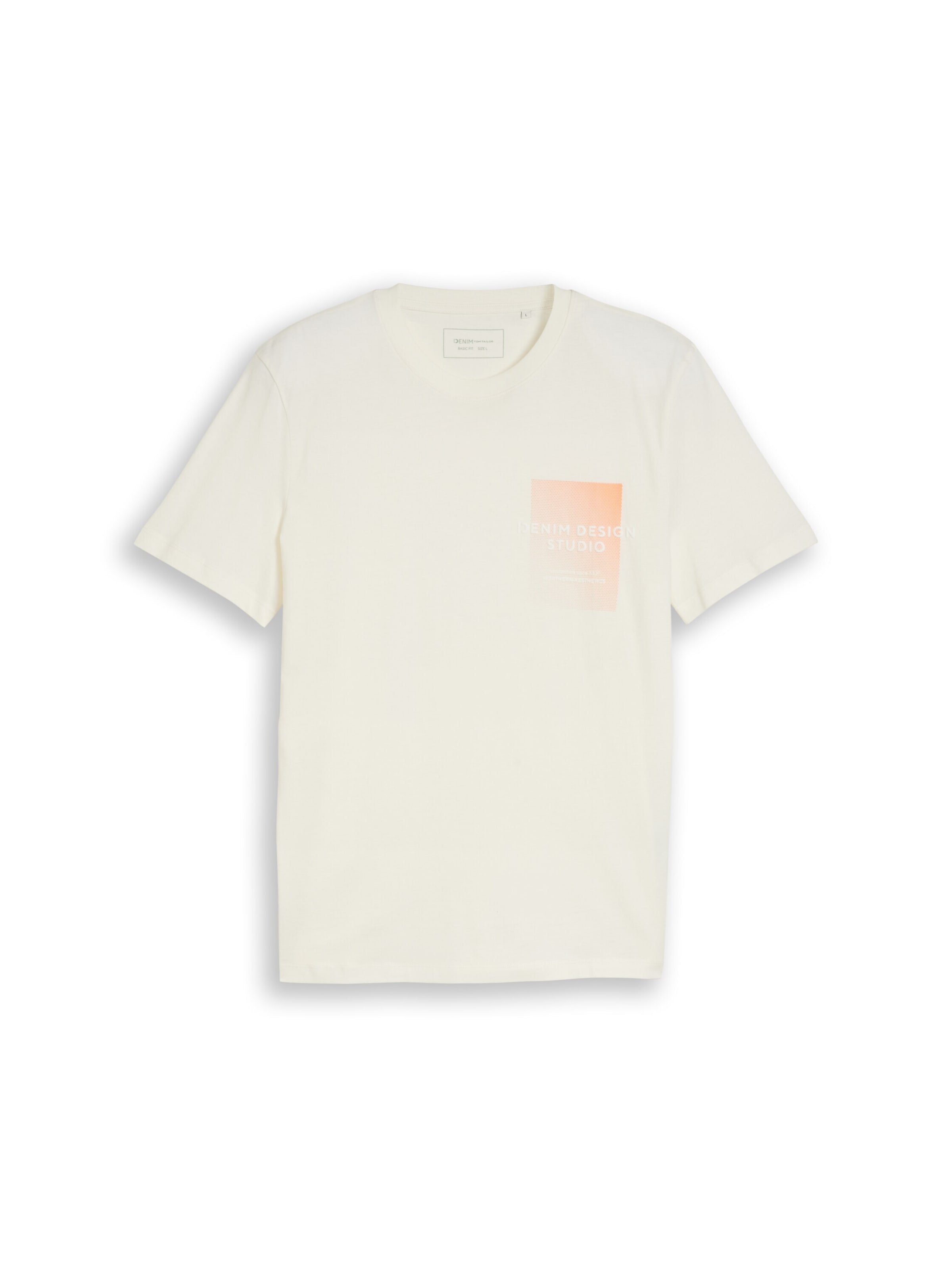 TOM TAILOR DENIM Shirt in White: front
