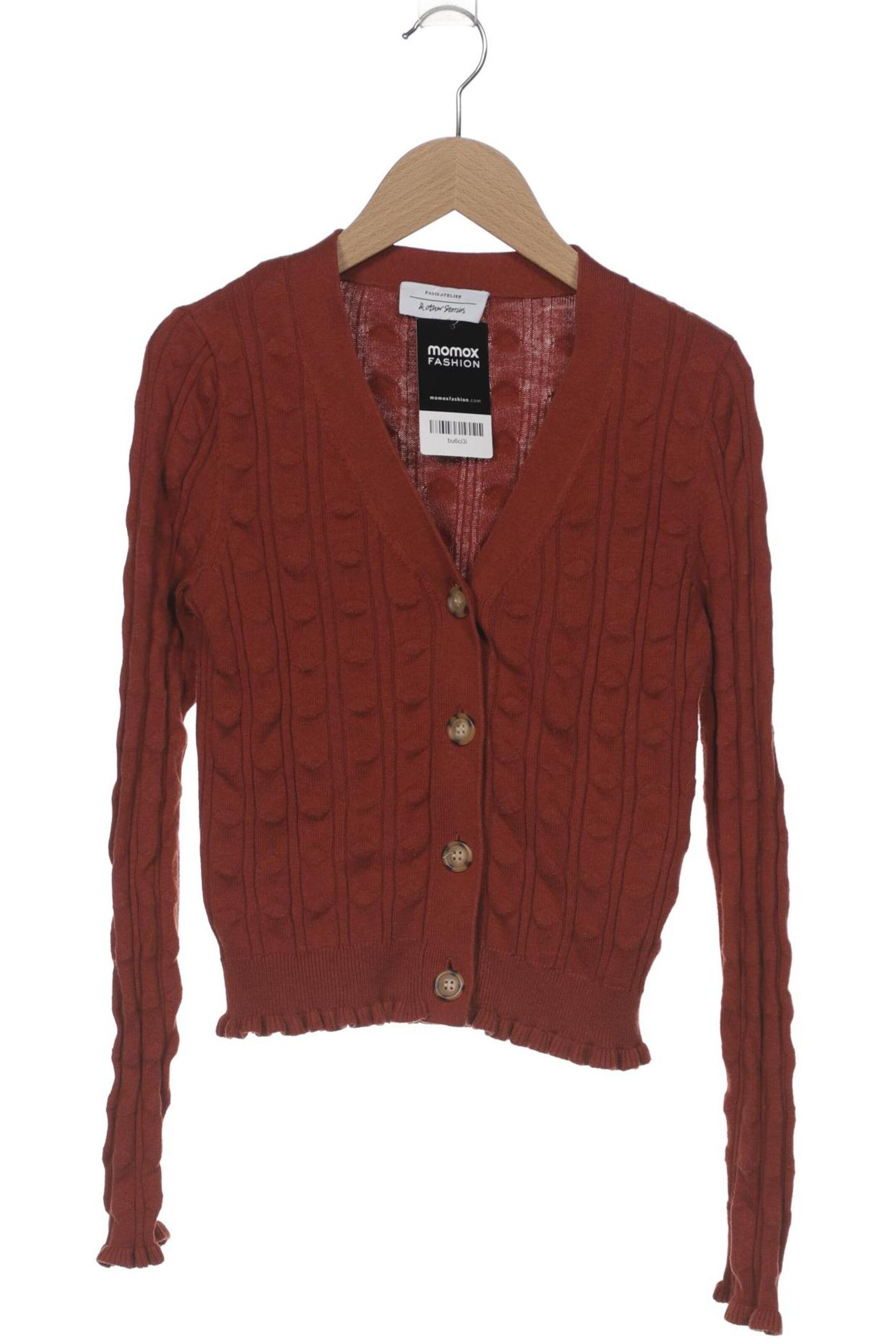 & Other Stories Sweater & Cardigan in XS in Red: front