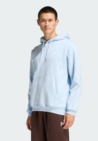 Sweat-shirt 'Trefoil Essentials' ADIDAS ORIGINALS en bleu : devant