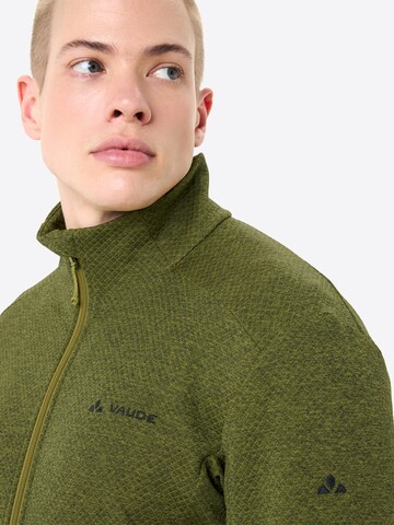 VAUDE Athletic fleece jacket 'Neyland' in Green
