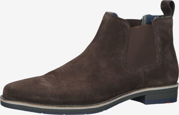 Chelsea Boots LLOYD en marron : devant