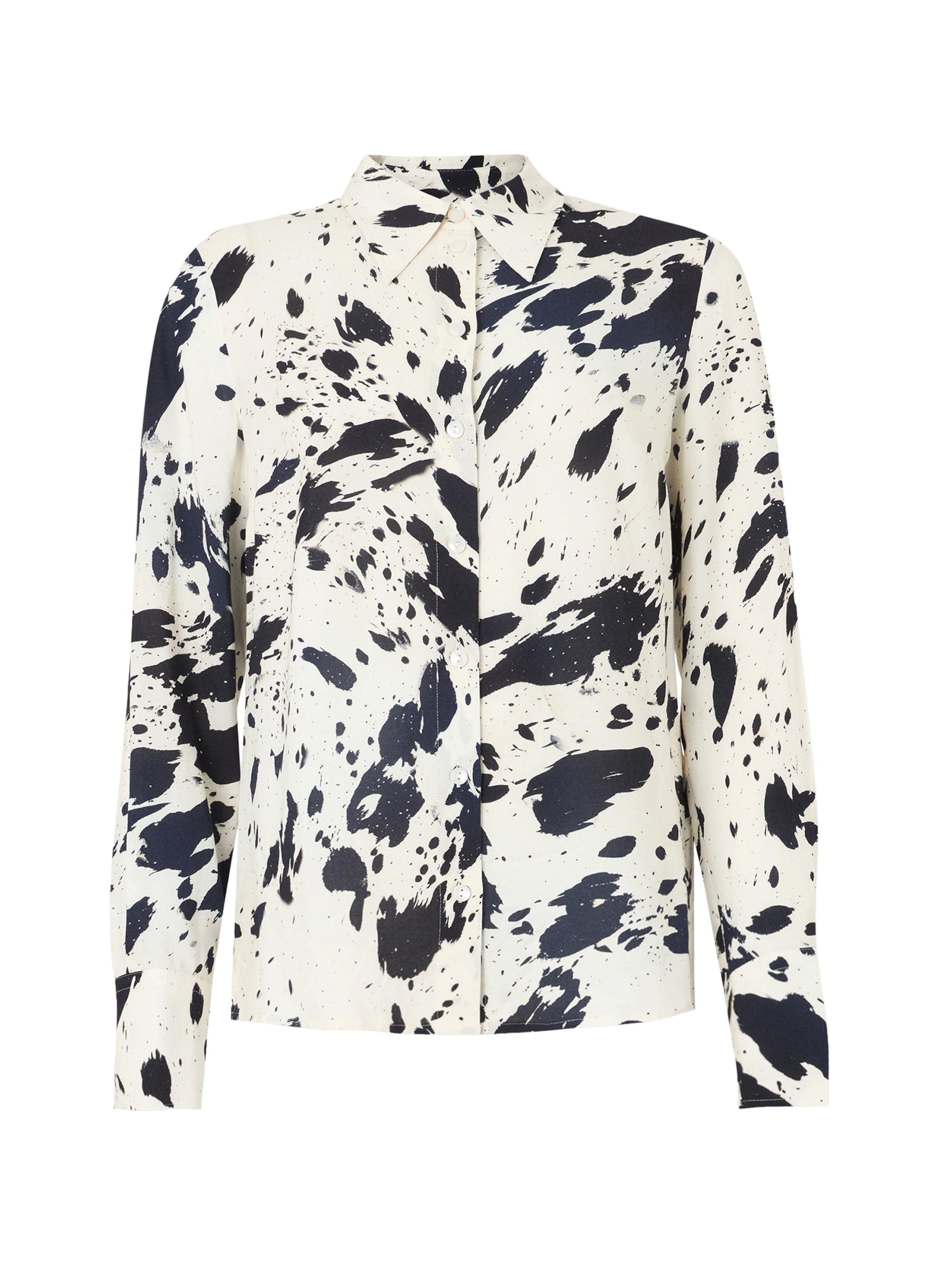 Lala BerlinBluza 'Bea' - bijela boja: prednji dio