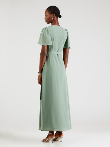 Maya Deluxe Evening Dress in Green