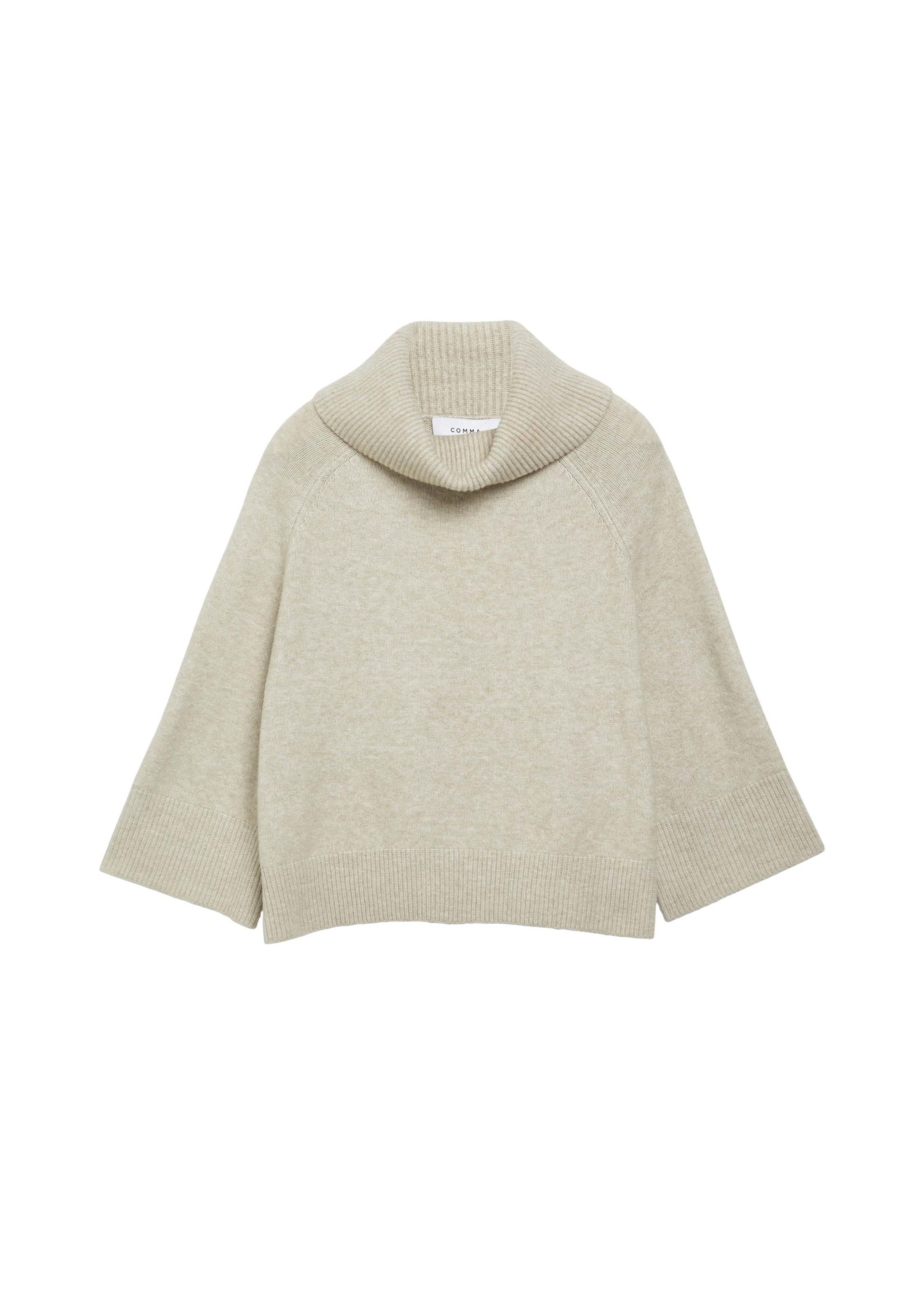 COMMA Pullover in Beige: Vorderseite