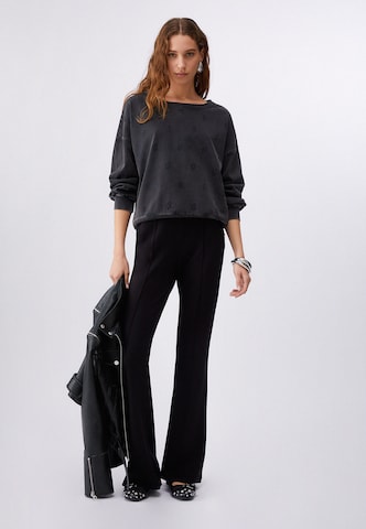 Evazați Pantaloni de la Liu Jo pe negru