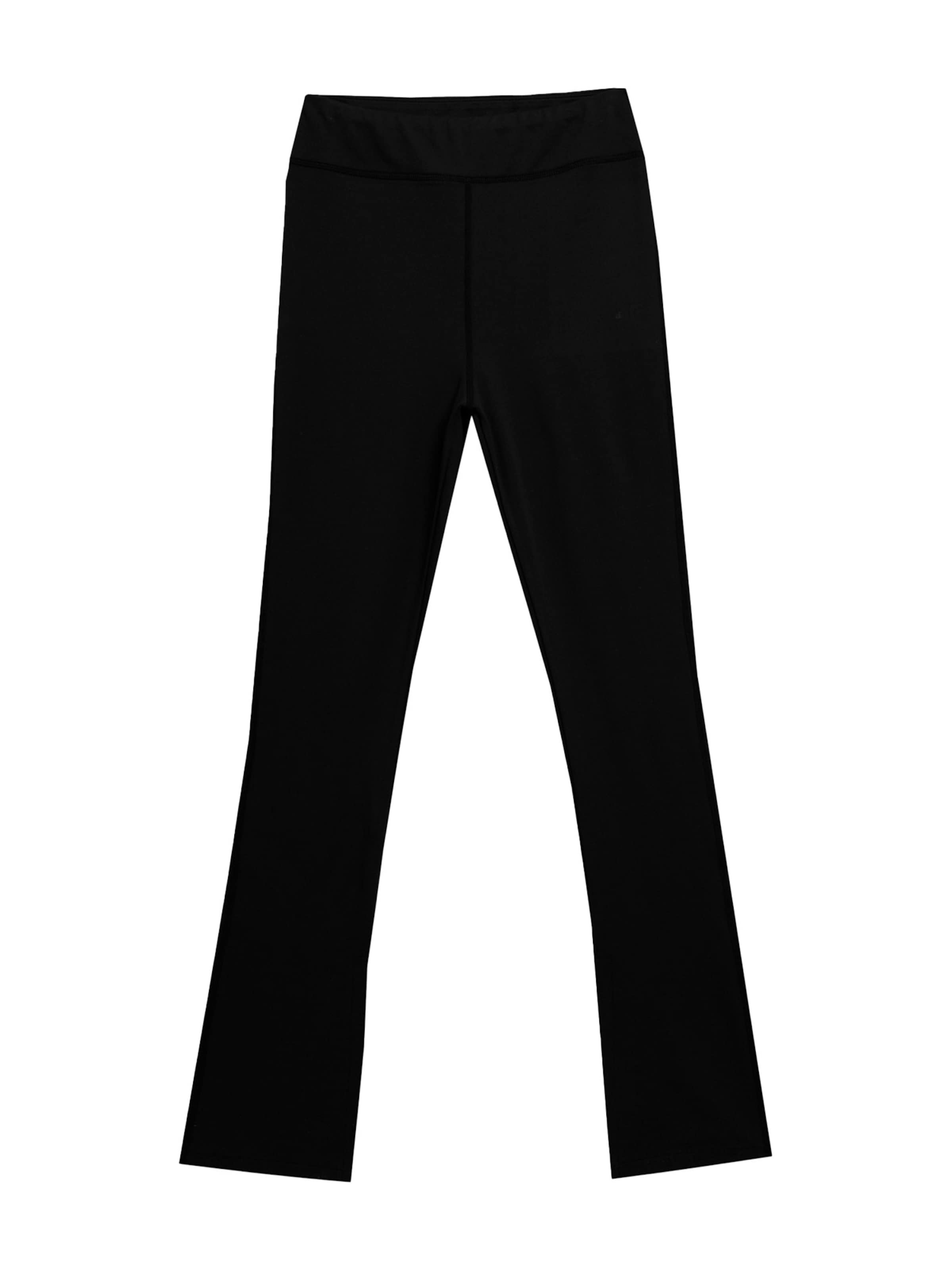 4F Boot cut Sports trousers TIGHTS CAS in Black ABOUT YOU
