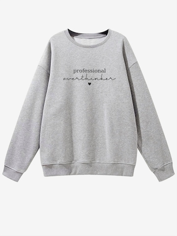 GORHEY - Sudadera en gris: frente