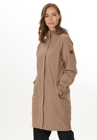 Gipfelglück Raincoat 'Marlies' in Brown: front