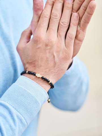 GT Collection - Pulsera 'Hamsa Hand' en negro