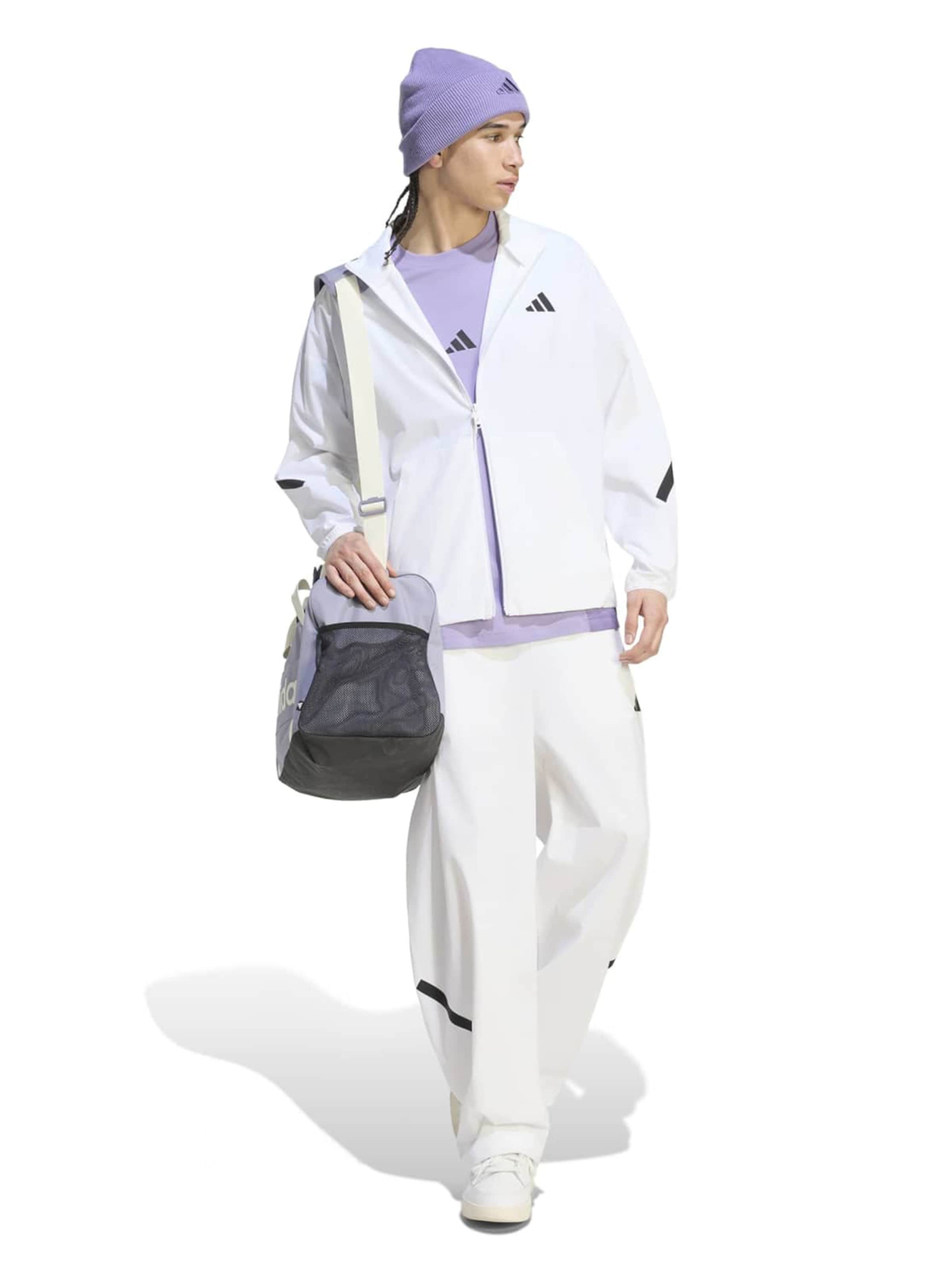 ADIDAS SPORTSWEAR - Chaqueta de chándal 'Z.N.E.' en blanco