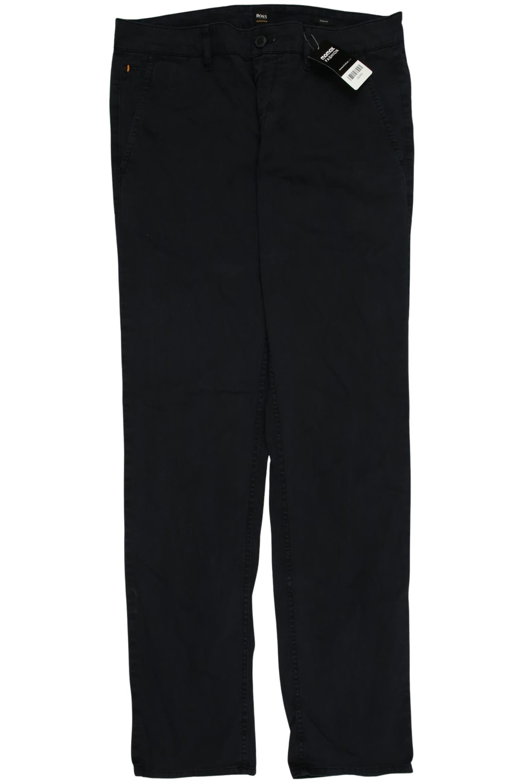 BOSS Orange Pants in 35 in Blue: front