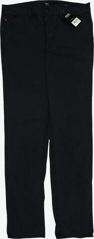 BOSS Orange Stoffhose 35 in Blau: Vorderseite