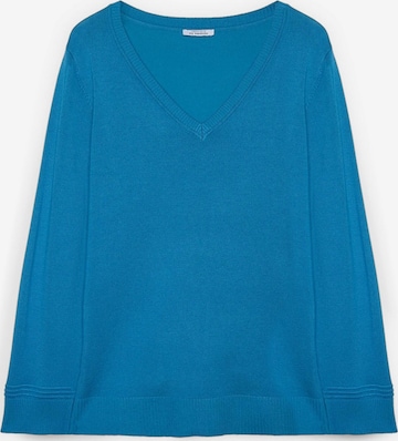 Fiorella Rubino Trui in Blauw: voorkant
