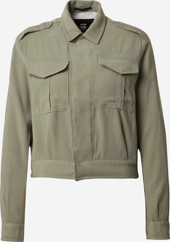 G-STAR Jacke 'Officer' in Grün: Vorderseite