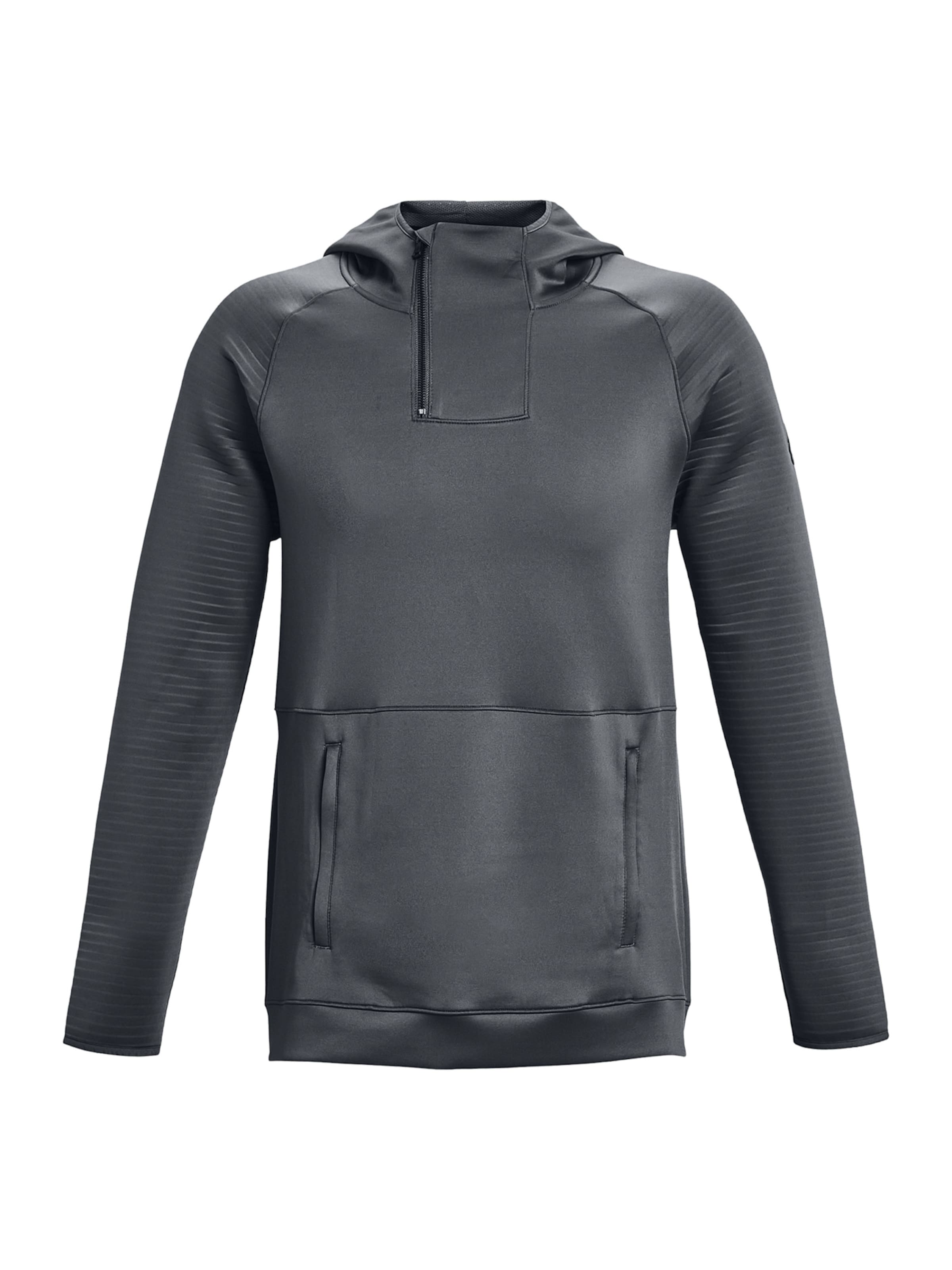 UNDER ARMOUR Trainingsjacke 'Curry Playable' in Grau: Vorderseite
