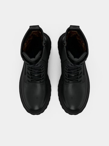 REPLAY Lace-Up Ankle Boots in Black