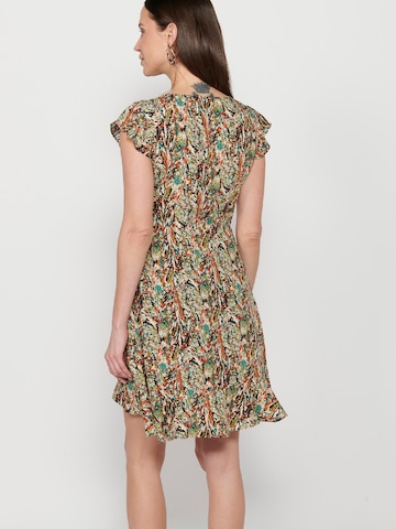 KOROSHI Summer dress in Mixed colours