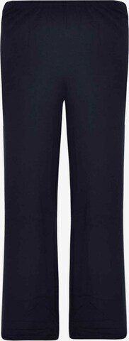 Regular Pantalon Yoek en bleu : devant