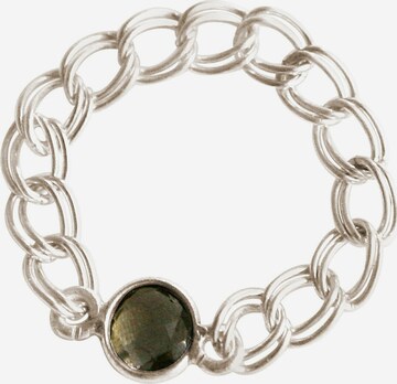 Gemshine Ring 'Rauchquarz' in Silver: front