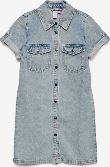 Vero Moda Girl Mekko 'VMJENNIE' värissä sininen denim, Tuotenäkymä