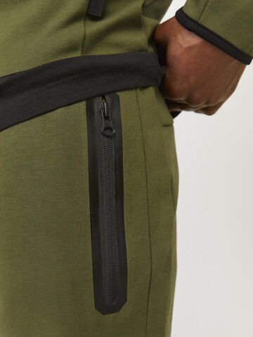 JACK & JONES Tapered Broek in Groen