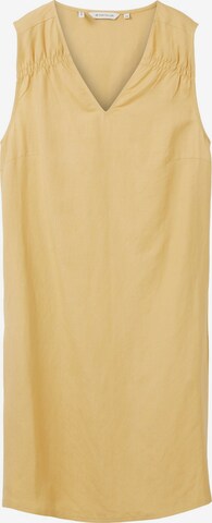 TOM TAILOR Summer dress in Yellow: front