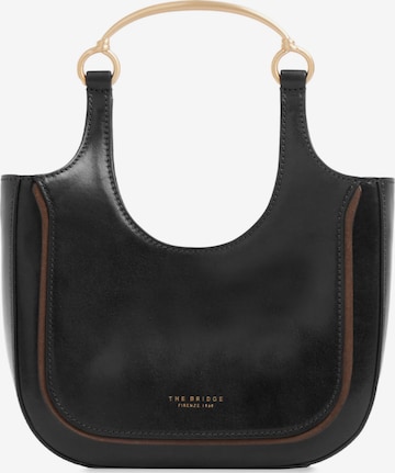 The Bridge Schultertasche in Schwarz: Vorderseite