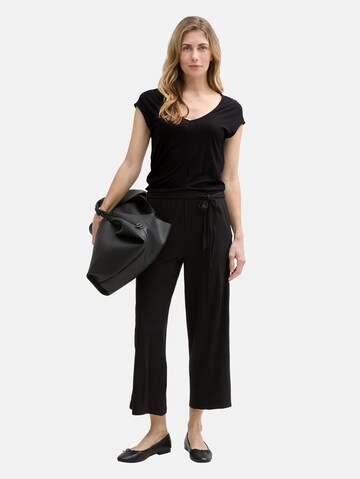 TOM TAILOR Jumpsuit in Schwarz