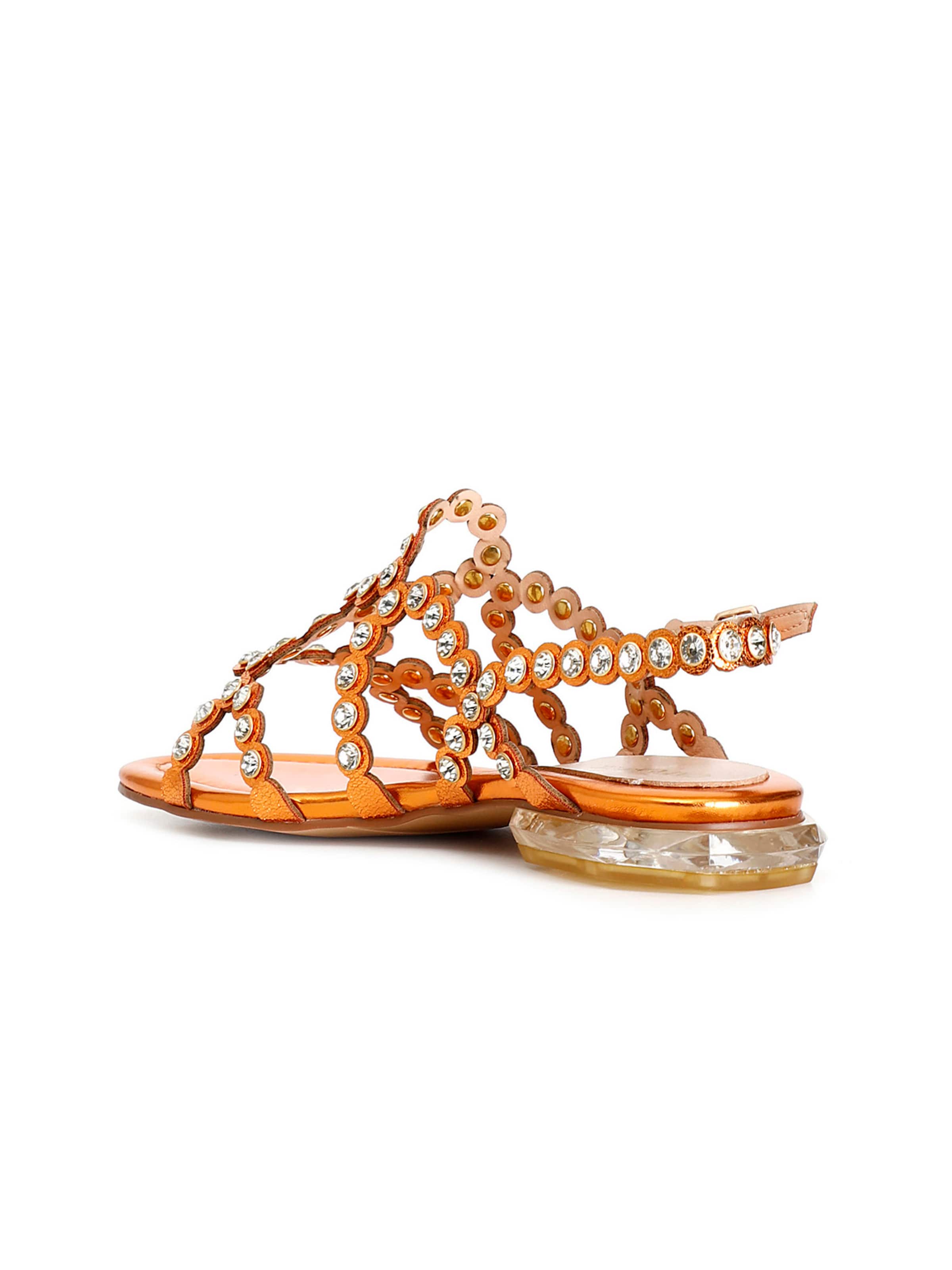 Sandalo di CAFè NOIR in arancione