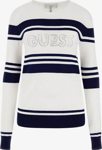 GUESS Sweater in White: front
