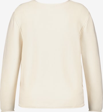 SAMOON Pullover in Beige