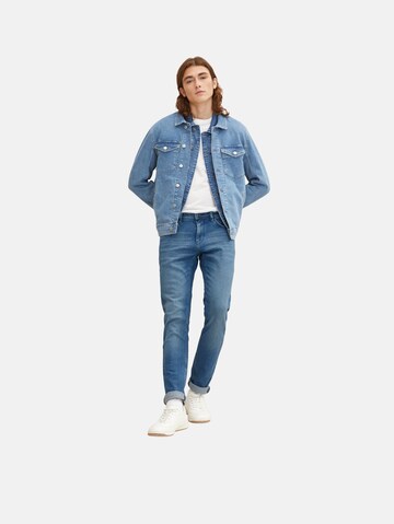 mėlyna TOM TAILOR DENIM Siauras Džinsai 'Culver'