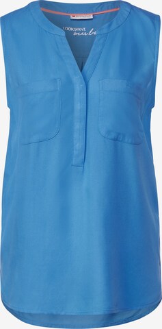 STREET ONE Blouse in Blue: front