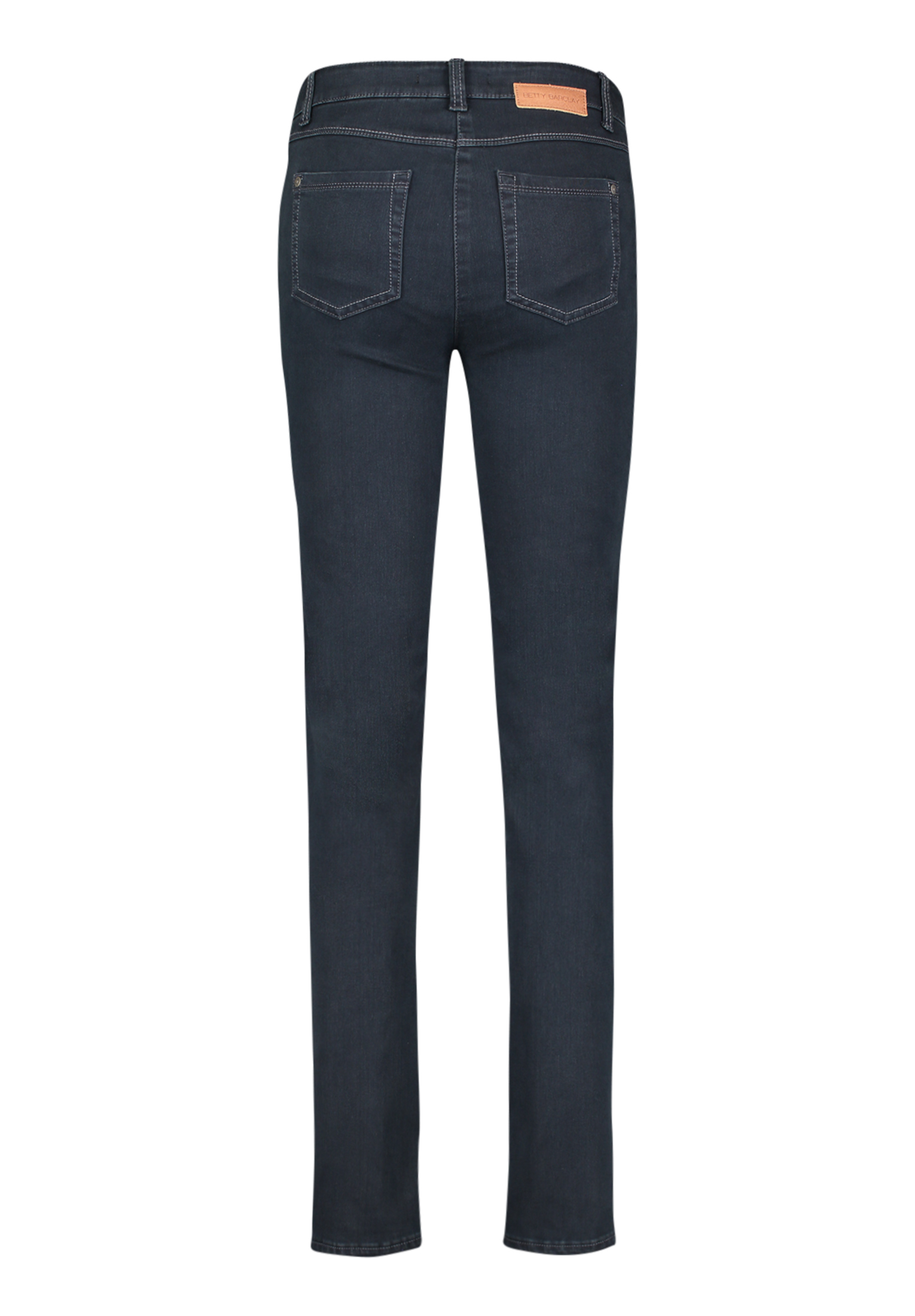 Betty Barclay Basic-Jeans mit aufgesetzten Taschen in Dunkelblau 