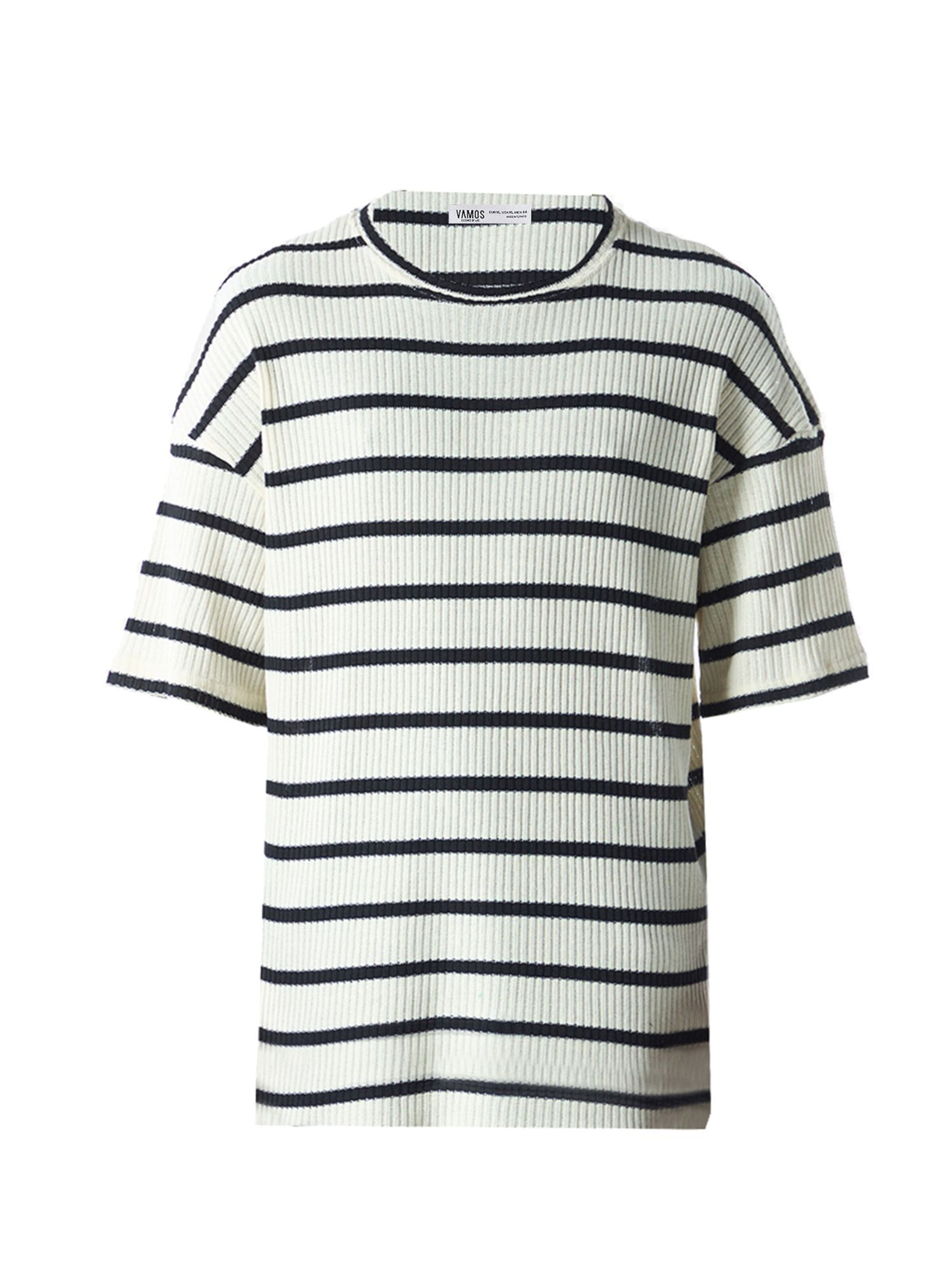 VAMOS CLO Tričko – bílá: přední strana