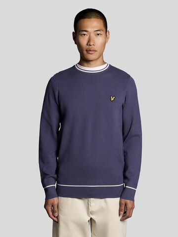 Lyle & Scott Pullover in Blau: Vorderseite