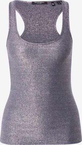 SCOTCH & SODA Top in Grey: front