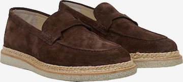 Desa Classic Flats 'Beleg' in Brown: front