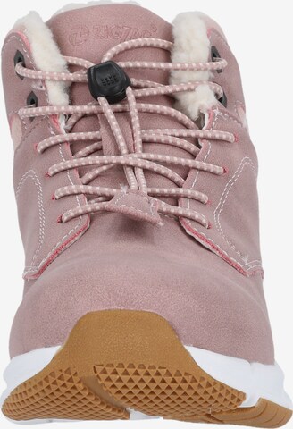 ZigZag Snow Boots 'Pumien' in Pink