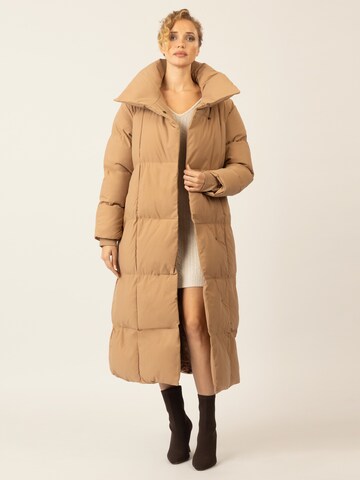 APART Winter Coat in Beige