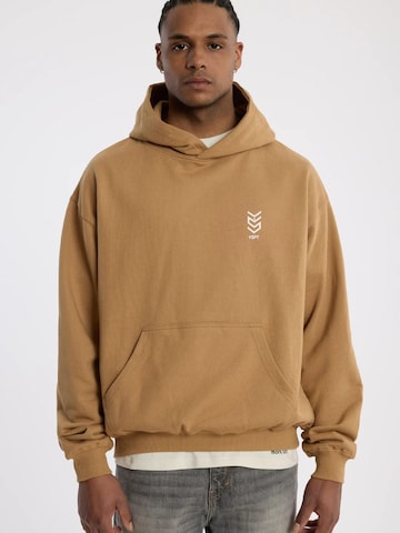 YSPT Studio Sweatshirt 'Savanna' in Brown: front