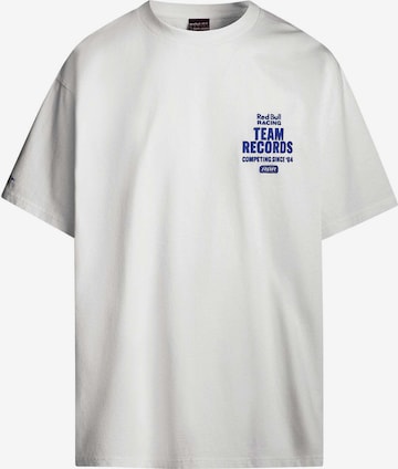 Red Bull Racing x Pepe Jeans Shirt 'Team Records' in White: front