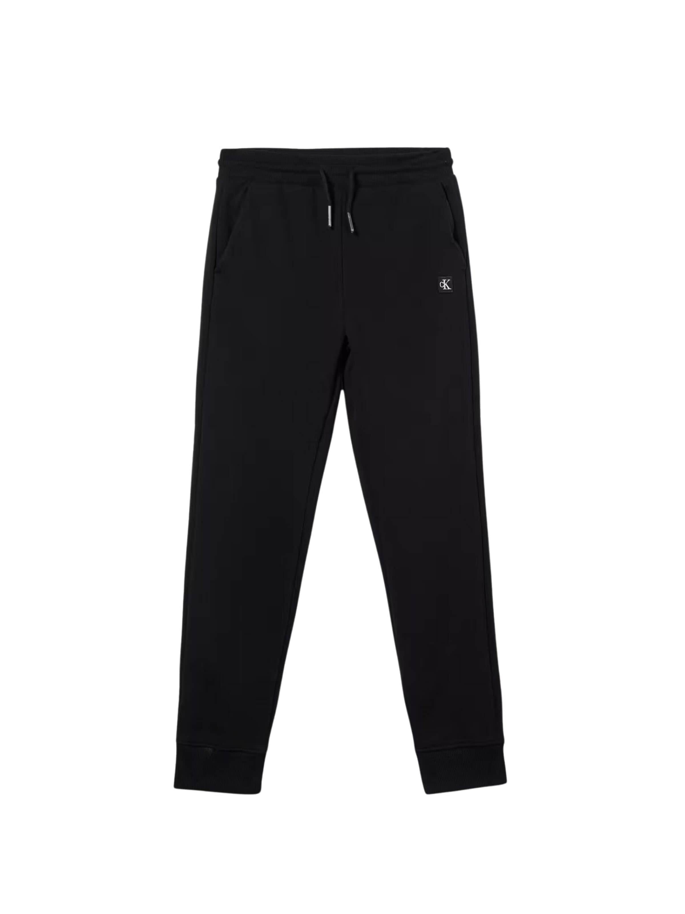 Regular Pantalon Calvin Klein Kids en noir : devant