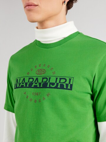 NAPAPIJRI Shirt 'SANDER' in Green