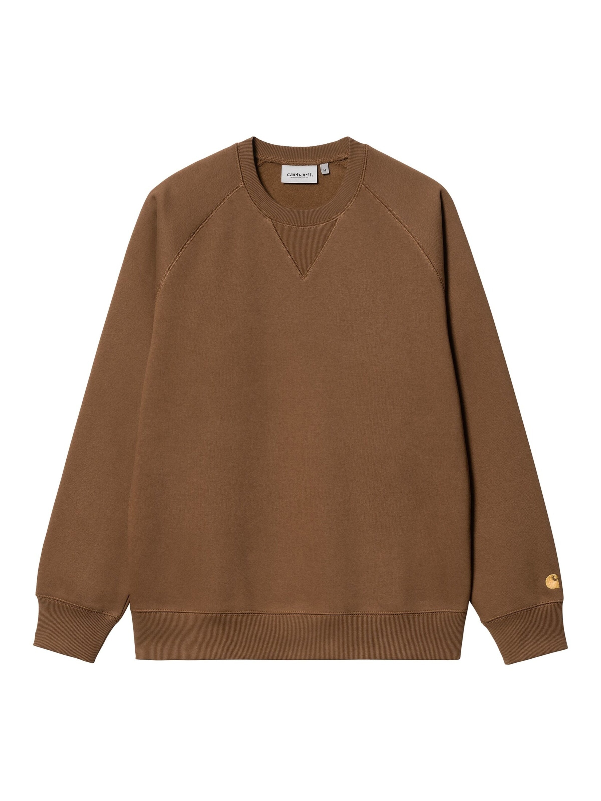 Carhartt WIP Pullover 'Chase'‌‌ in Braun: Vorderseite