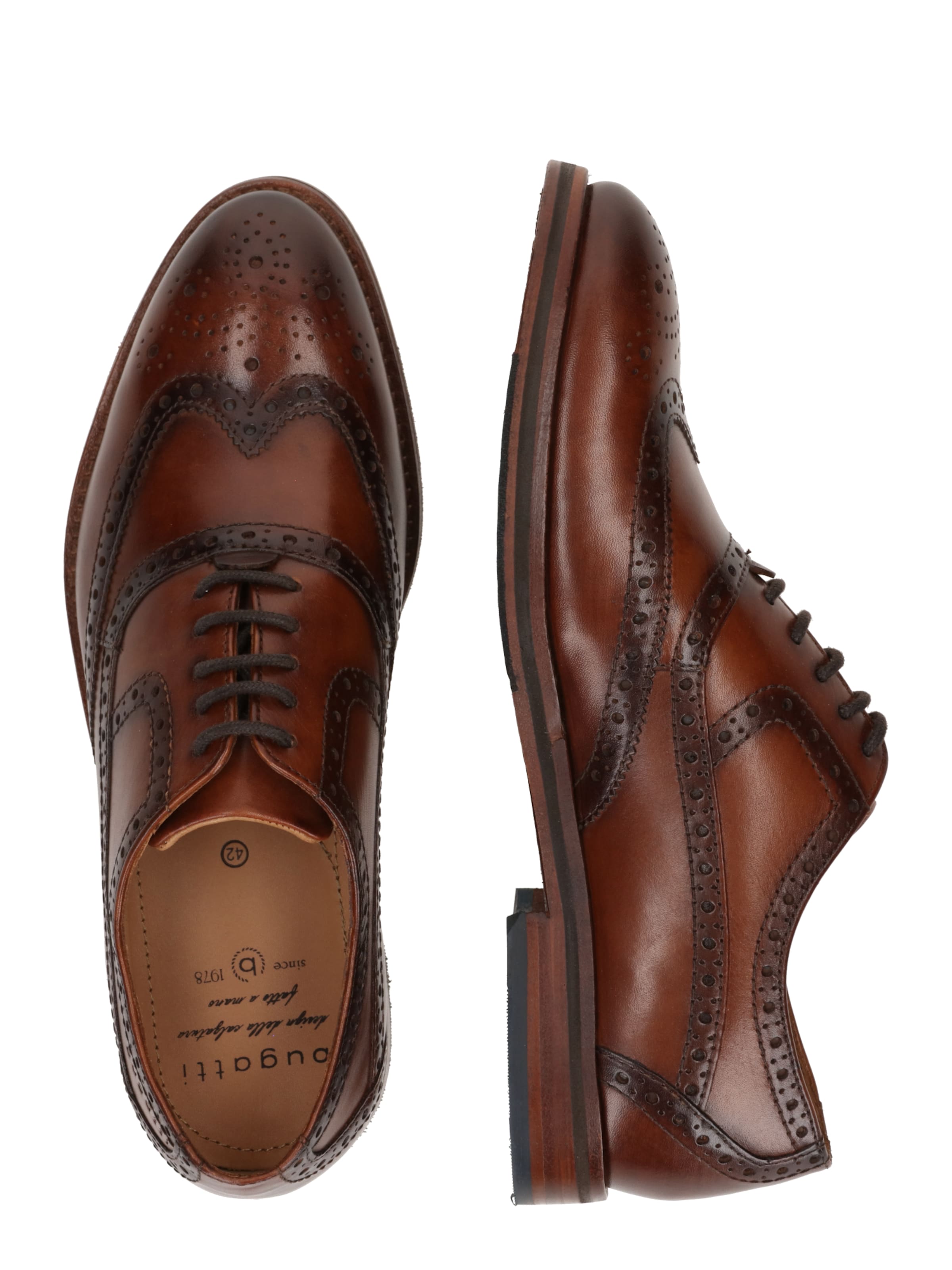 Chaussure à lacets 'A1G' bugatti en marron