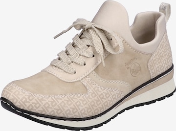 Rieker Sneakers laag in Beige: voorkant