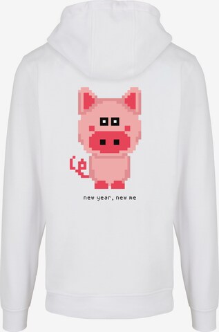 F4NT4STIC Sweatshirt 'SIlvester Party Happy People Only' in Weiß | ABOUT YOU