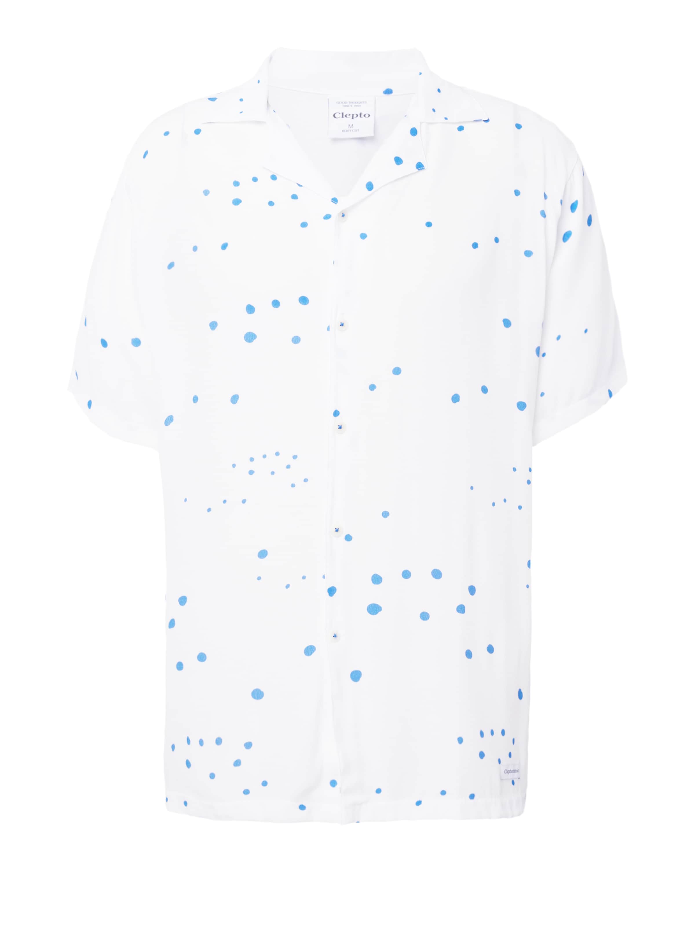 CleptomanicxComfort Fit Košulja - bijela boja: prednji dio